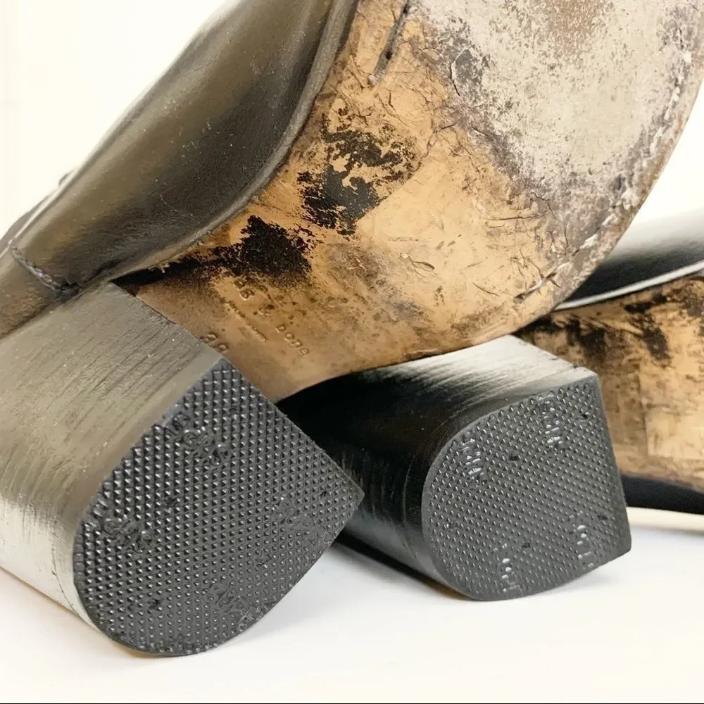 Rag & Bone Harrow Bootie - Black, Size EU 38/ US 8 - Picture 12 of 12